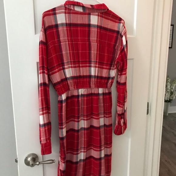 Girls Old Navy Flannel Dress - Picture 3 of 3